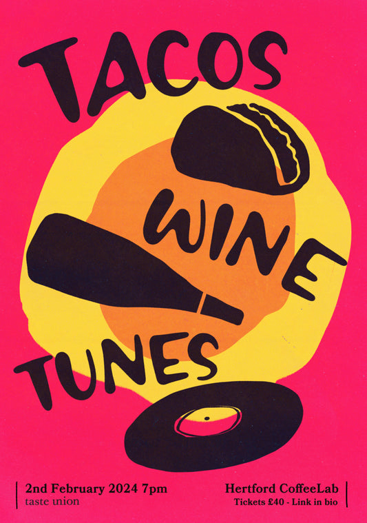 Tacos, Wine & Tunes Wine Tasting